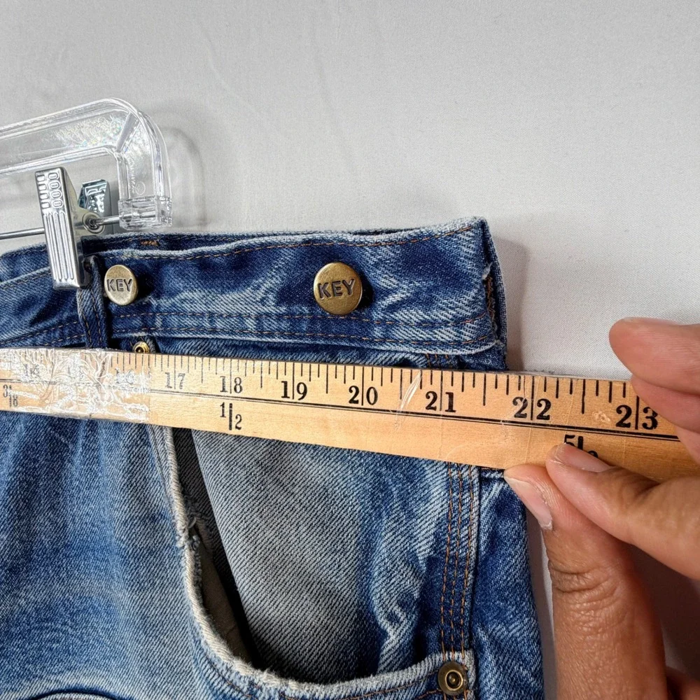 Key Industries Mens Double Front Work Denim Logger Utility Jeans 42x30
